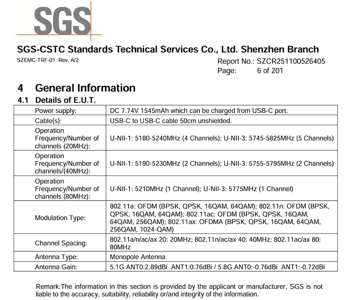 DJI Osmo Pocket 4 Pro đạt chứng nhận FCC