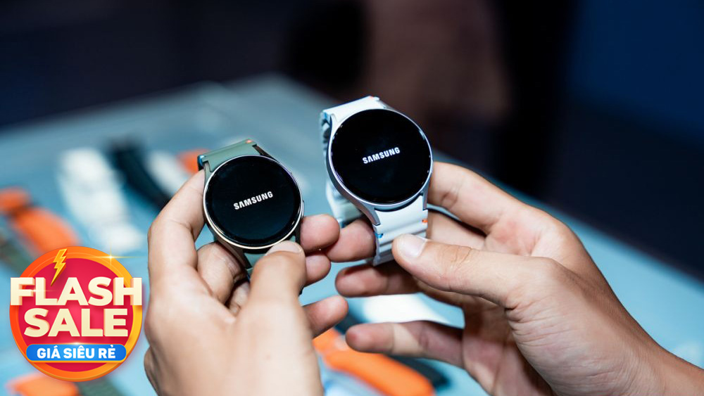 Deal “hời” Flash sale 25/2: Galaxy Watch 7 giảm 55%, nồi chiên không dầu, tai nghe giá 99k!!!