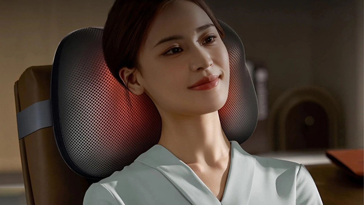 Gối massage Philips PPM3307 sẽ giúp bạn phục hồi năng lượng sau một ngày làm việc mệt mỏi