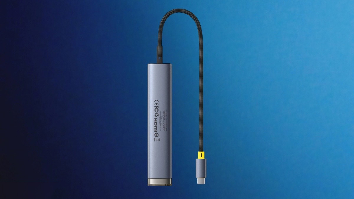 Thiết kế Hub Baseus vỏ nhôm tản nhiệt, có 3 lớp bảo vệ