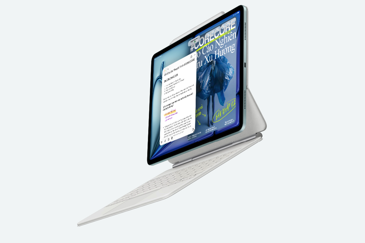 iPad Air M4 có giá tương tự thế hệ tiềm nhiệm. Ảnh: Apple.com