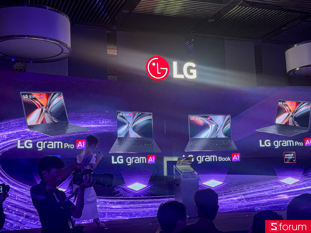 LG ra mắt thế hệ laptop LG gram AI 2026 tại Việt Nam