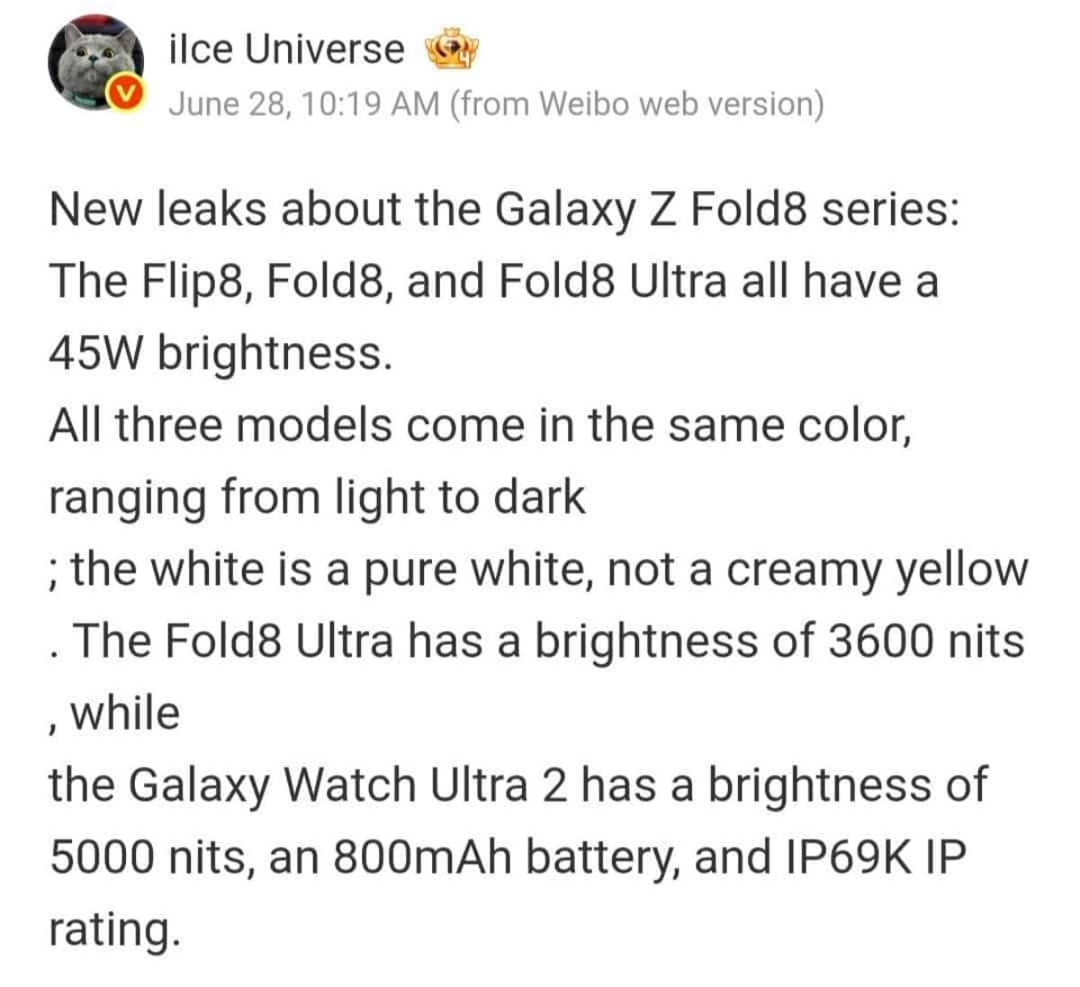 Galaxy Watch Ultra 2 sẽ có màn hình siêu sáng cho khả năng sử dụng ngoài trời tốt