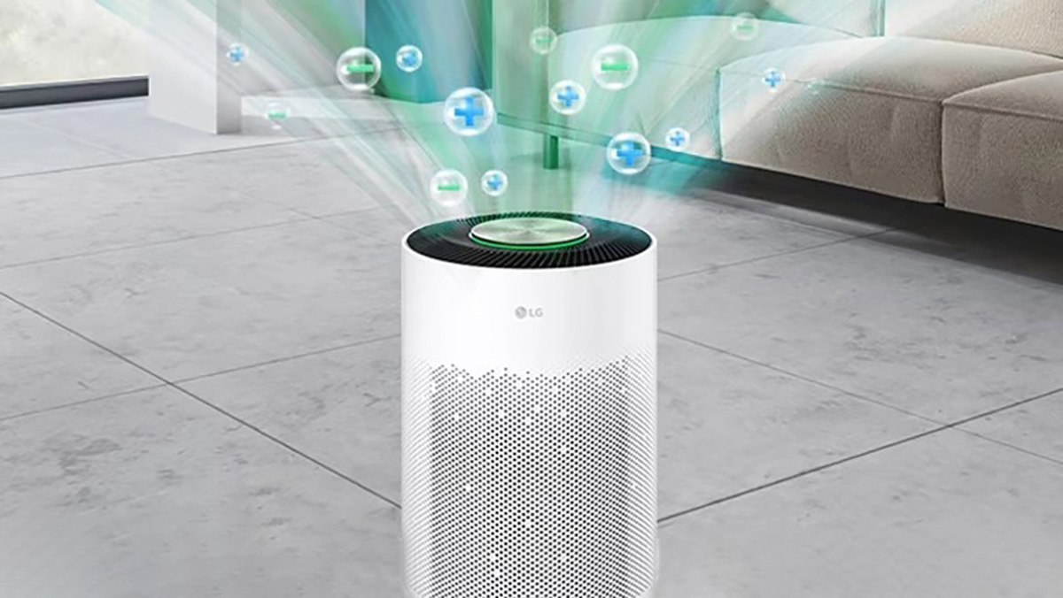LG PuriCare 360 HIT AS60GHWG0 giúp làm sạch không khí hiệu quả