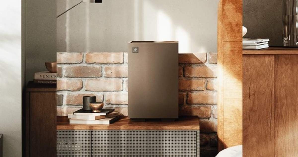 Máy lọc không khí Sharp FP-S40V có thiết kế hiện đại