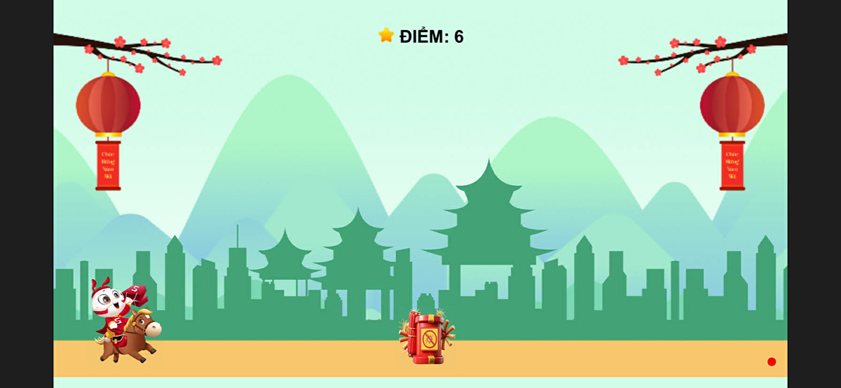 Nhiều giải thưởng hấp dẫn đang chờ đón bạn chơi mini game Du xuân