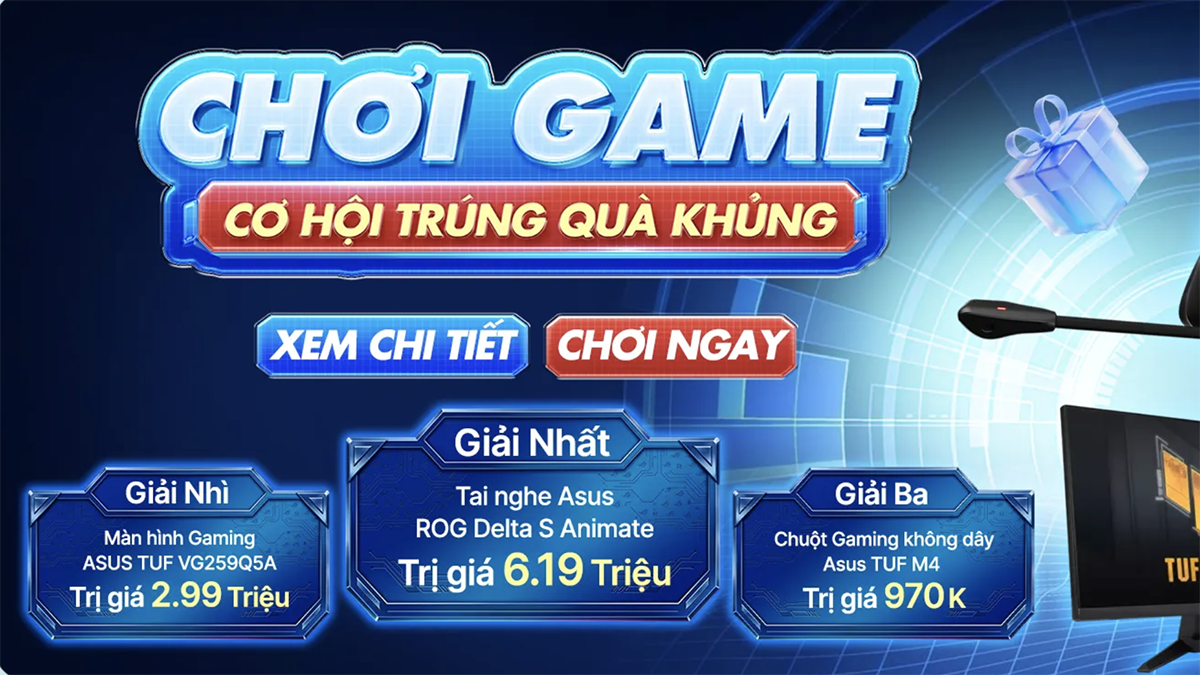 Mời chơi mini game quay số trúng quà hơn 6 triệu đồng, thử sức ngay!