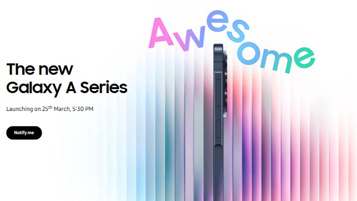 Chính thức: Samsung sẽ ra mắt bộ đôi Galaxy A57 và Galaxy A37 vào ngày 25/3 Chính thức: Samsung sẽ ra mắt bộ đôi Galaxy A57 và Galaxy A37 vào ngày 25/3