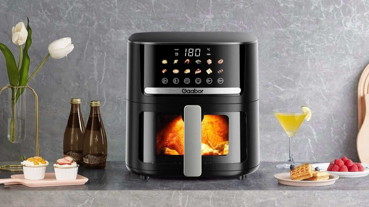 Nồi chiên không dầu điện tử Gaabor AF-80T01A 6.2L có giá hấp dẫn