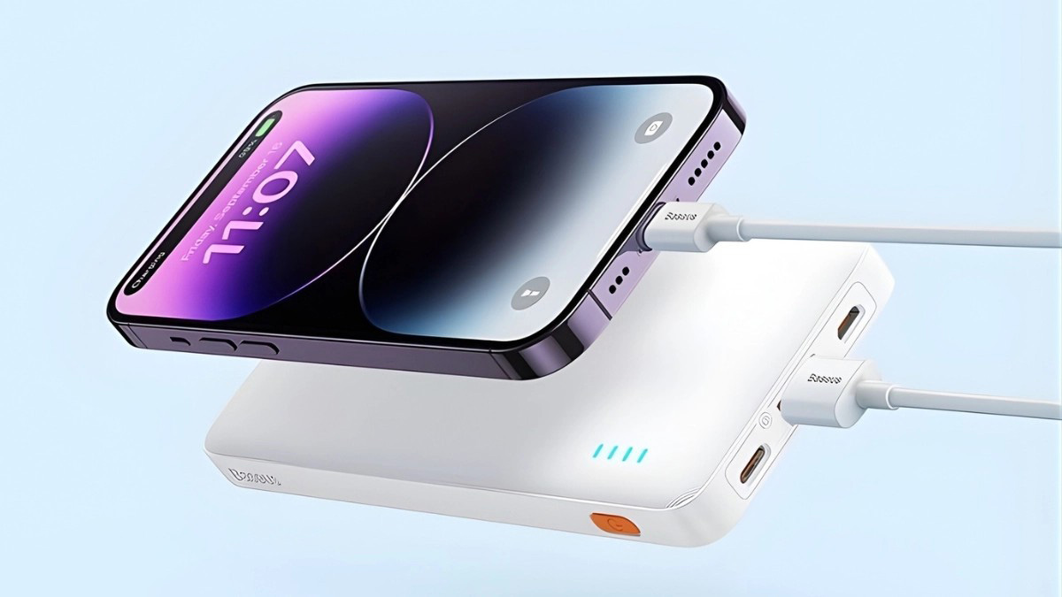 Baseus Airpow Fast Charge 10000mAh 20W có thiết kế nhỏ gọn
