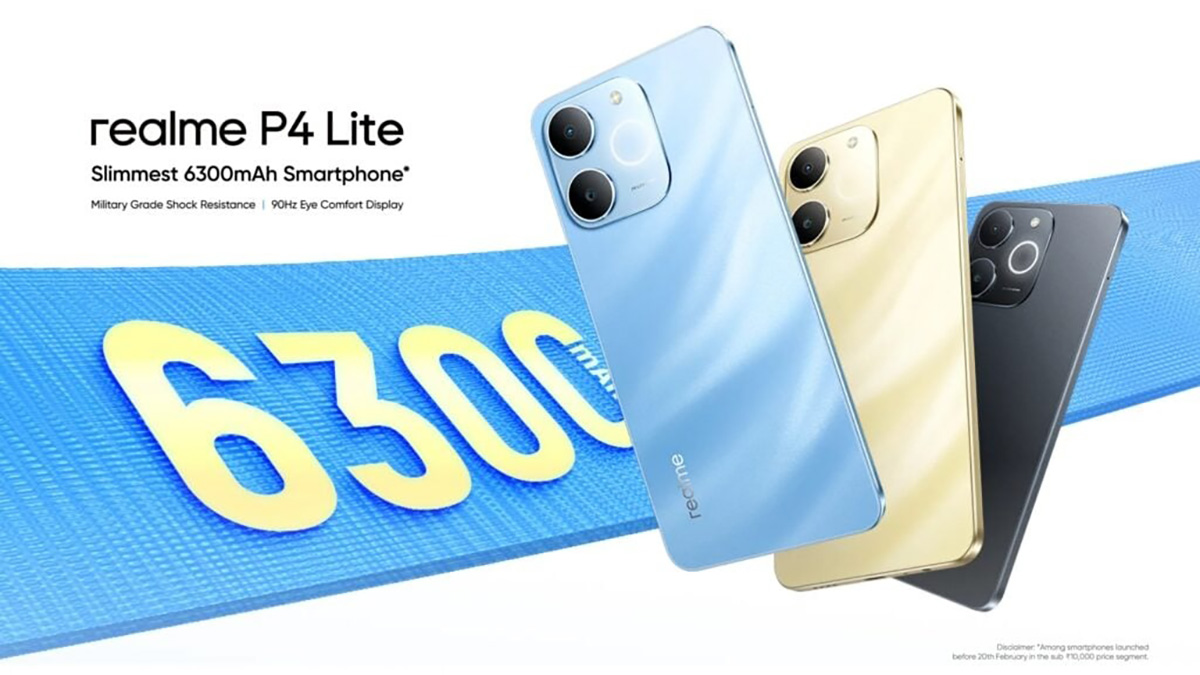 realme P4 Lite sở hữu viên pin có dung lượng khá lớn