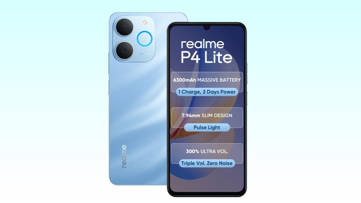 realme P4 Lite 4G ra mắt: Pin 6300 “siêu trâu”, thiết kế bền bỉ, giá chưa tới 3 triệu đồng