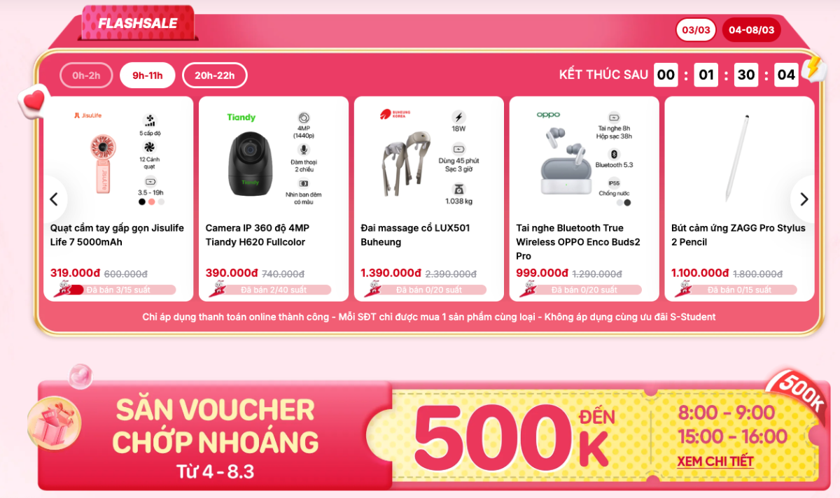 Nhiều deal công nghệ giảm giá sâu đang chờ đón bạn