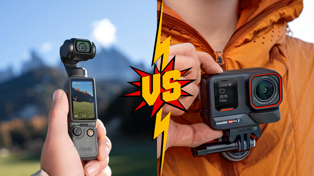So sánh DJI Osmo Pocket 4 vs Insta360 Ace Pro 2: Cuộc chiến đỉnh cao, ai mới là “trùm” quay vlog?