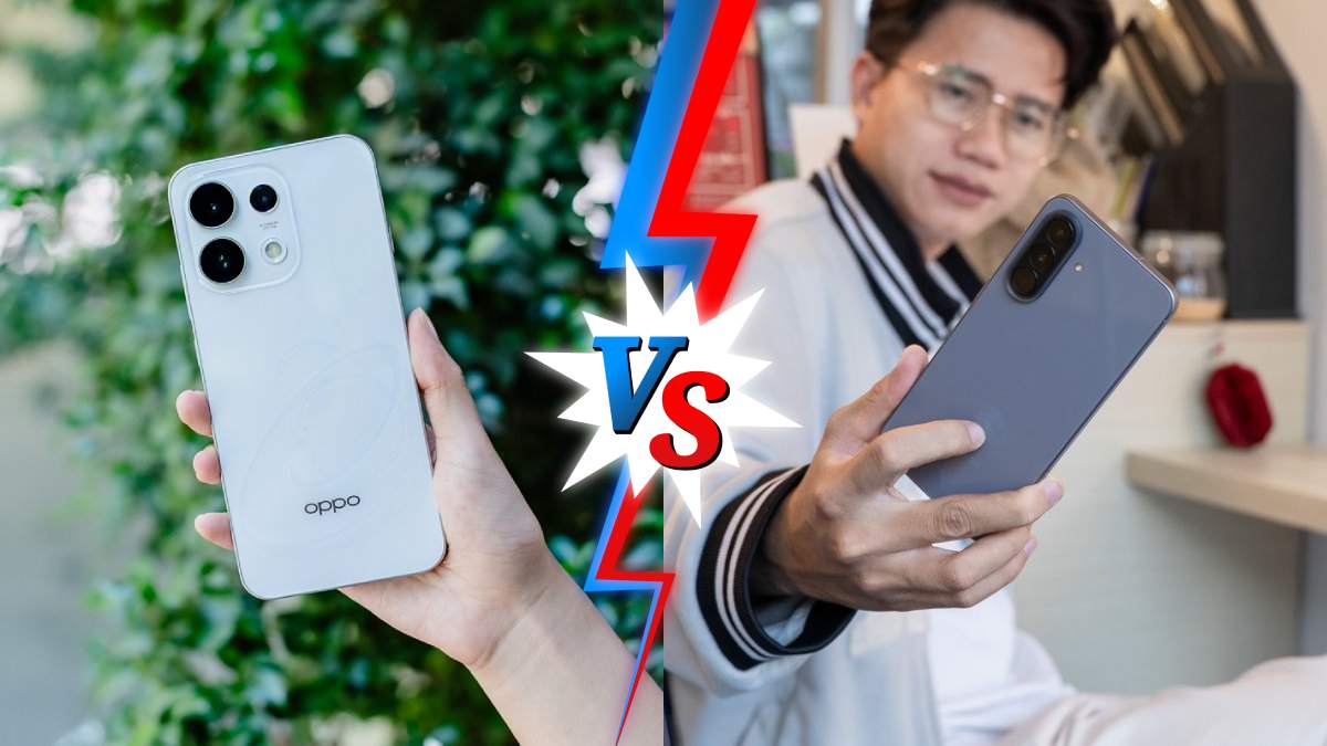 So sánh OPPO Reno16 F vs Galaxy A57: Ai là "vua" phân khúc cận cao cấp?
