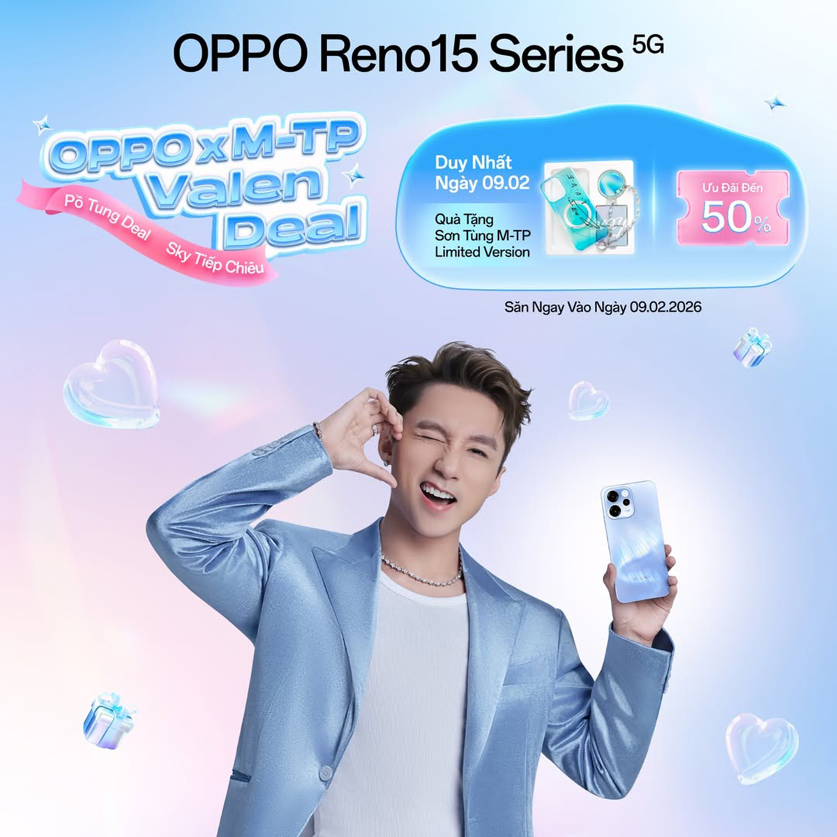 Sơn Tùng M-TP tặng quà Valentine cho fan