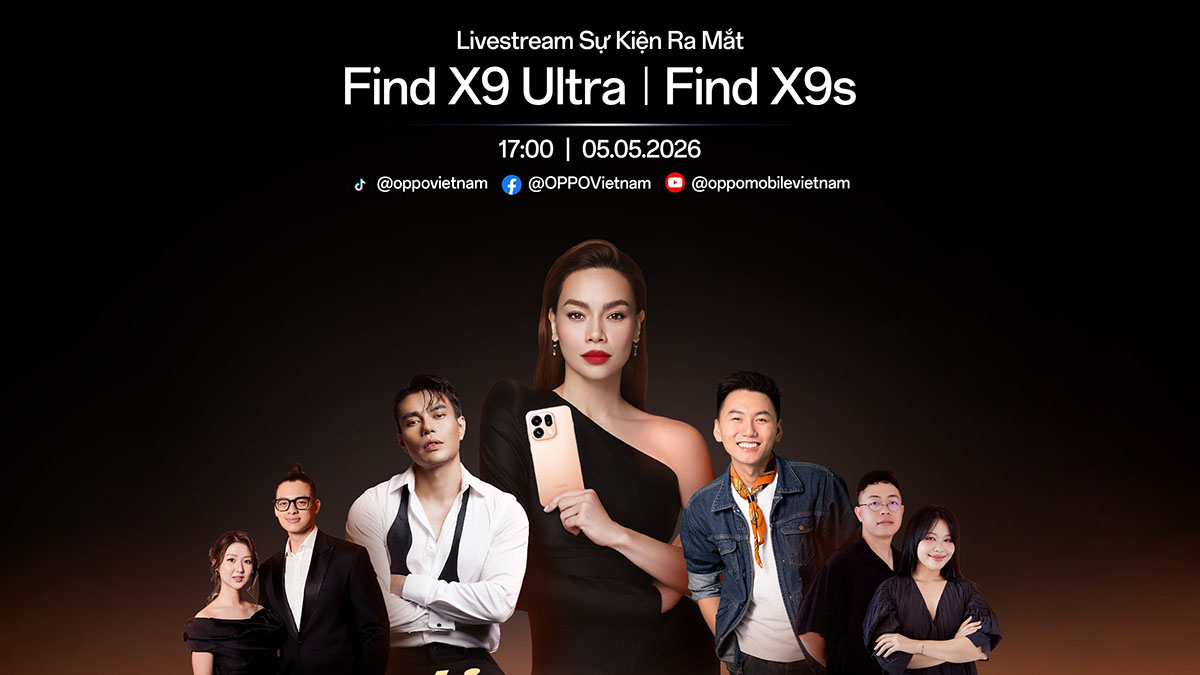 Sự kiện ra mắt OPPO Find X9s và Find X9 Ultra tại Việt Nam