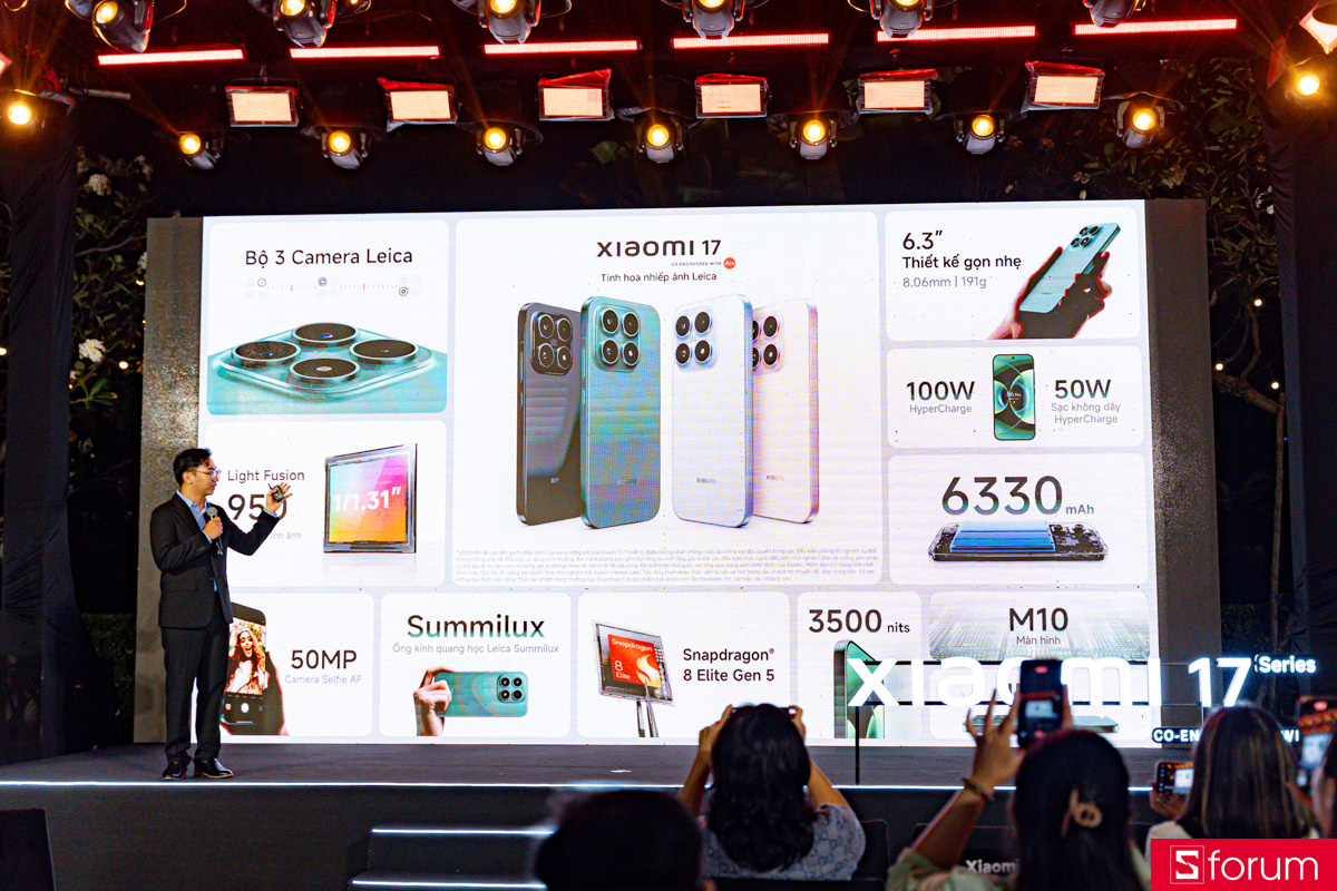 Xiaomi 17 Series ra mắt tại Việt Nam
