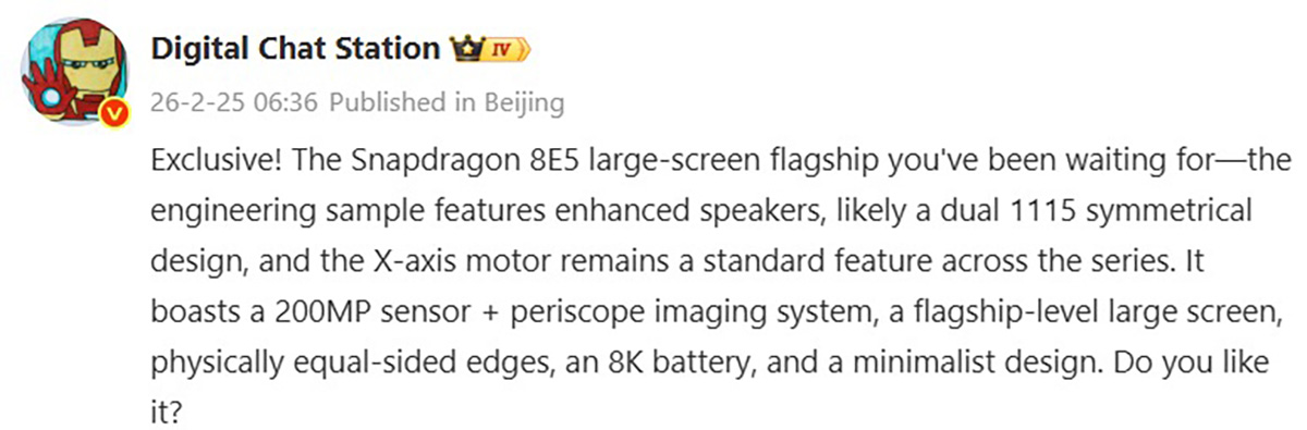 DCS chia sẻ về điện thoại Xiaomi màn hình lớn