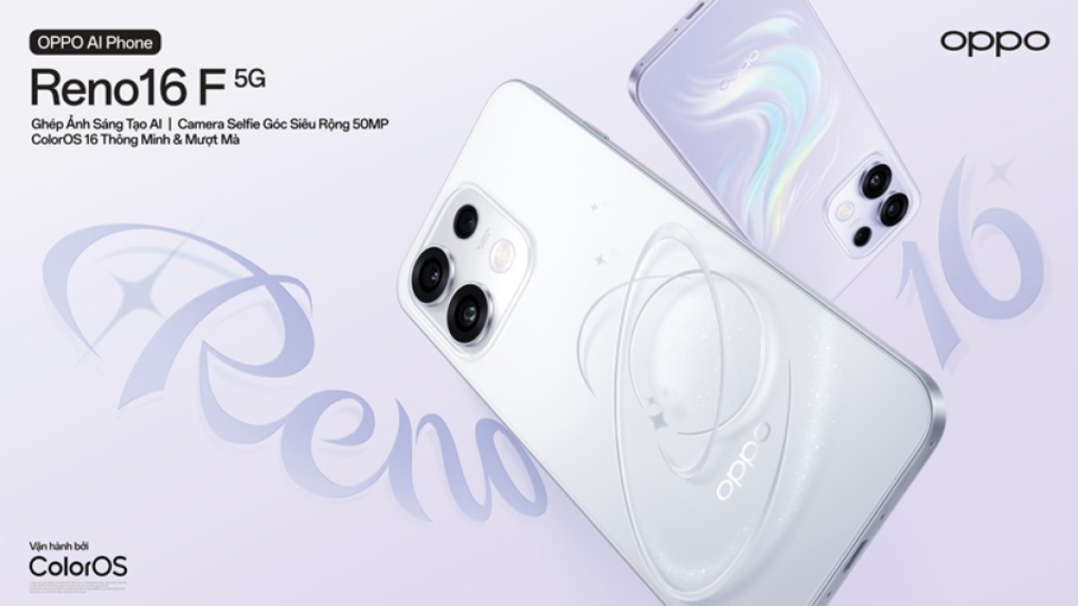 OPPO Reno16 F sẽ mang đến trải nghiệm nhiếp ảnh tuyệt vời cho người dùng