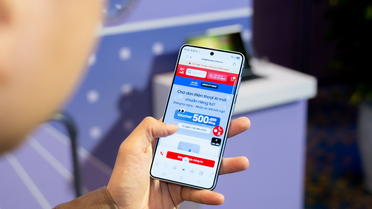 Mua Galaxy S26 Series tại CellphoneS: Loạt ưu đãi thanh toán cực hấp dẫn Mua Galaxy S26 Series tại CellphoneS: Loạt ưu đãi thanh toán cực hấp dẫn