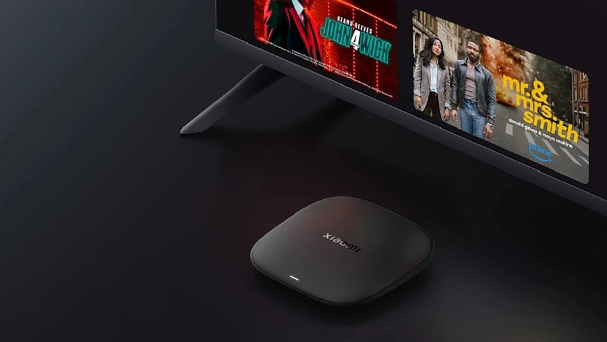Xiaomi Mi Box S 4K Gen 3 có thiết kế nhỏ gọn, hiện đại