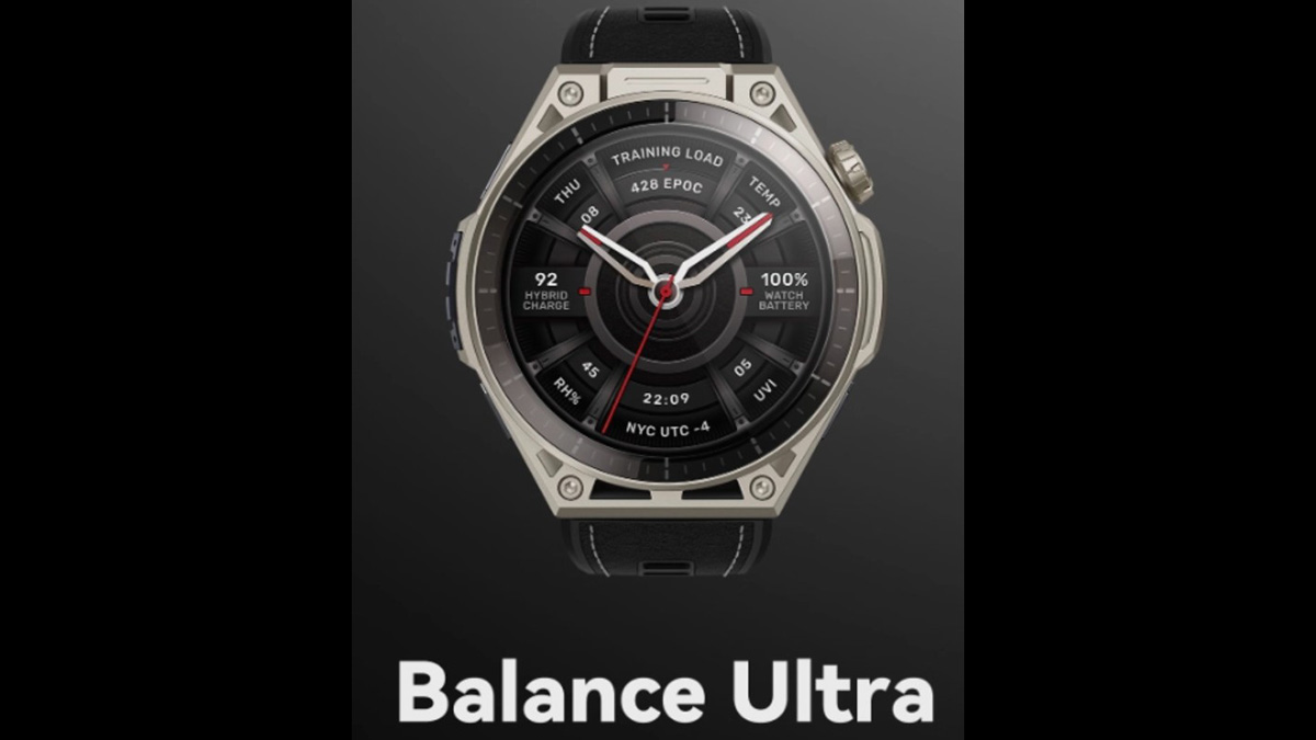 Amazfit Balance Ultra ra mắt với thiết kế bền bỉ