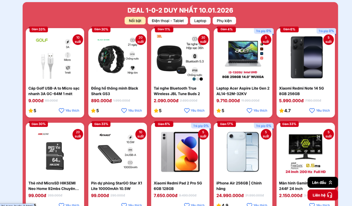 Ưu đãi nhân dịp CellphoneS khai trương cửa hàng mới