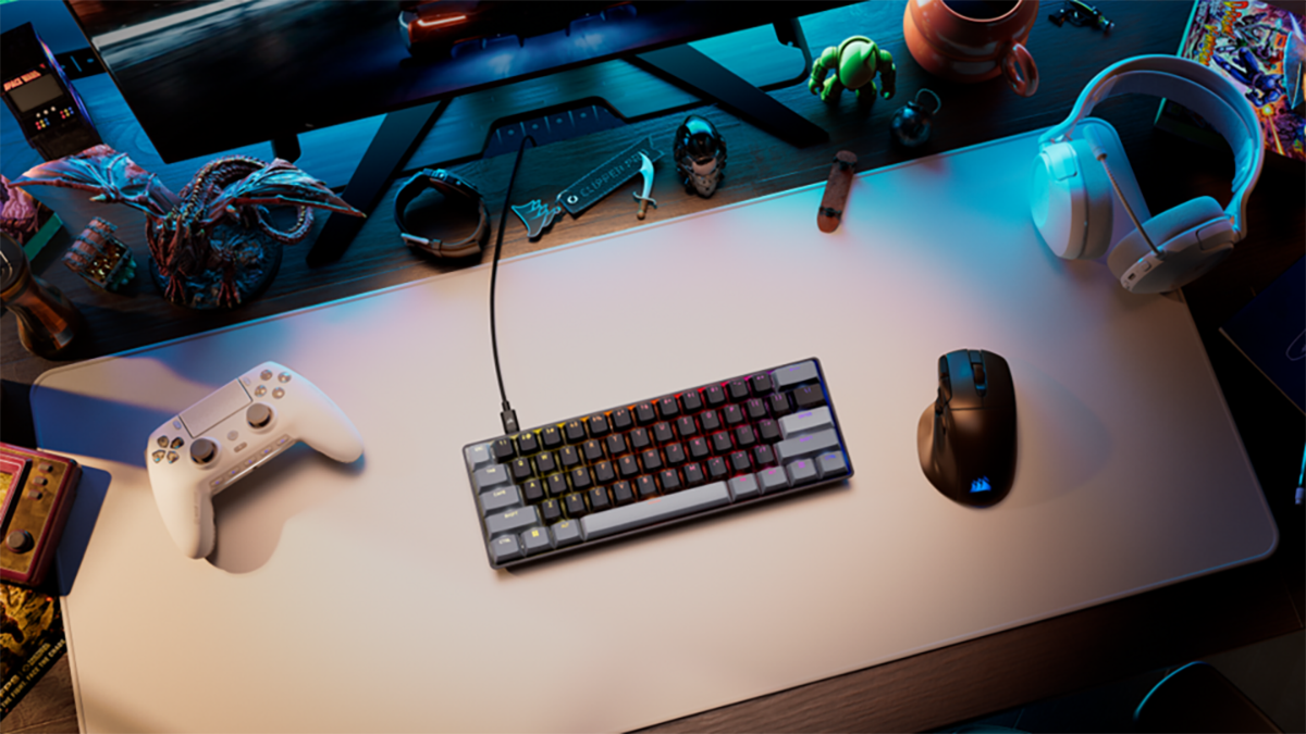 CORSAIR CLIPPER PRO MINI 60, NIGHTSWORD v2 WIRELESS SD, HS35 v3 WIRELESS và HS35 v3 ra mắt tại Computex 2026
