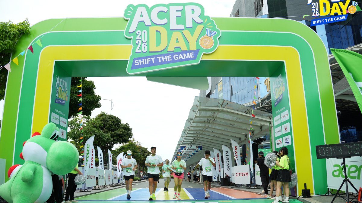 Acer Day 2026: Bùng nổ công nghệ, lan tỏa tinh thần thể thao tại Việt Nam