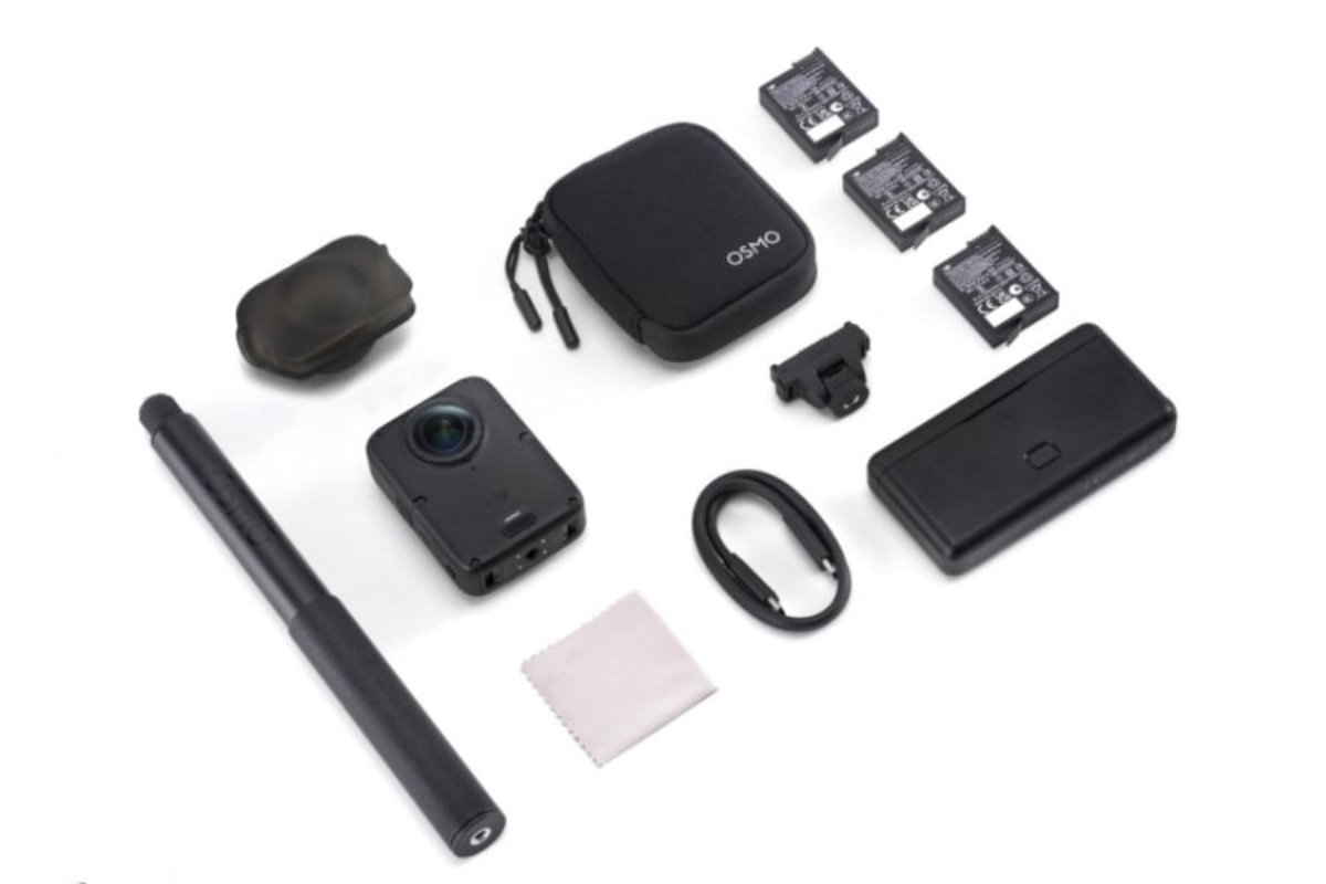 Bộ phụ kiện đi kèm của DJI Osmo 360 II