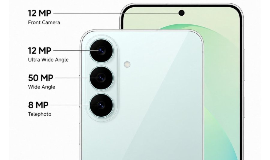 Galaxy S26 FE có 3 camera sau chất lượng
