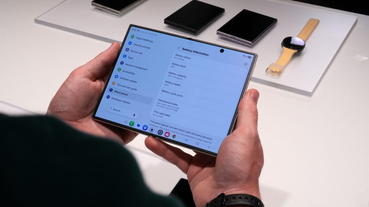 Đột phá dung lượng pin trên Galaxy Z Fold 8: Samsung chơi lớn cỡ nào?