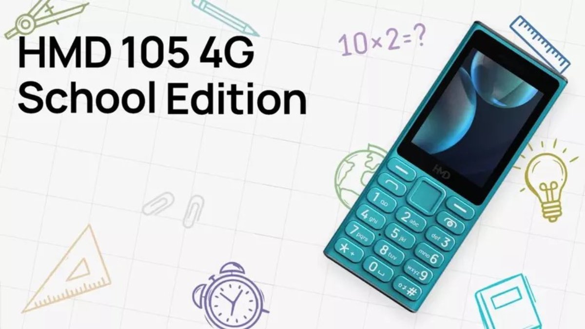 HMD 105 4G School Edition ra mắt: Cai nghiện game và web cho học sinh