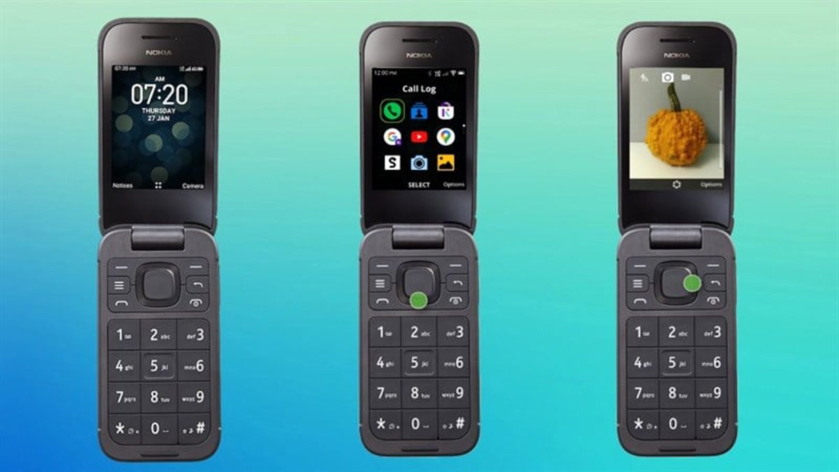 HMD 2760 Flip lộ diện: Khi điện thoại gập vỏ sò "hồi sinh" nhờ Android 13 Go