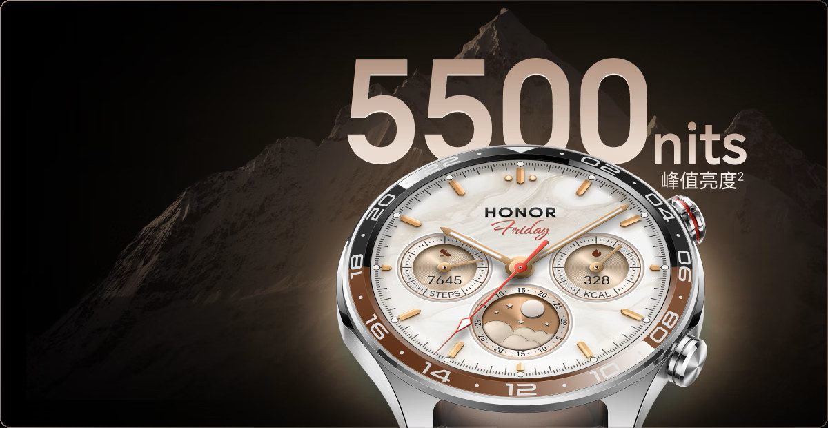 Smartwatch mới của HONOR có màn hính siêu sáng