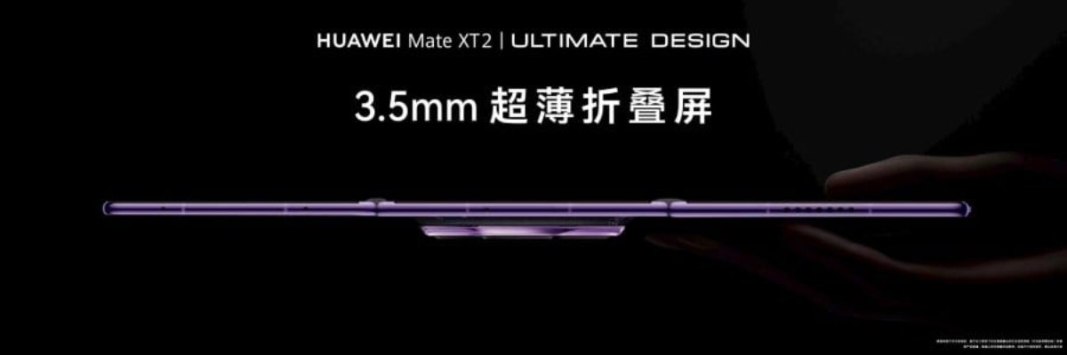 Smartphone gập ba mới của Huawei có thân máy siêu mỏng