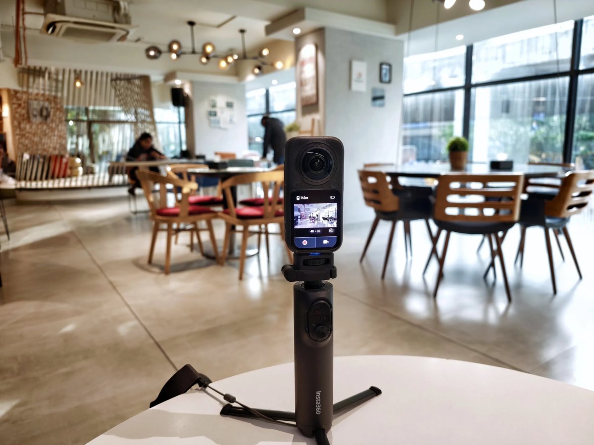 Camera hành động 360 mới của DJI có cảm biến lớn hơn thế hệ trước