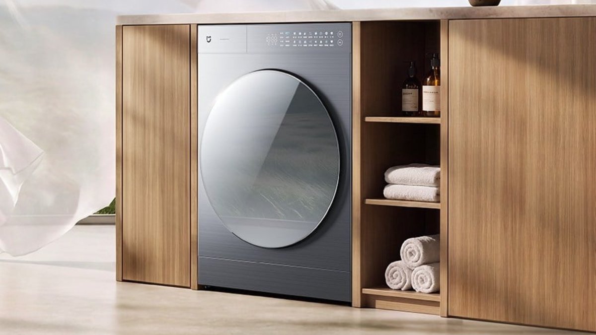 Máy giặt sấy Xiaomi Mijia 13kg mới: Công nghệ sấy bơm nhiệt, tích hợp AI