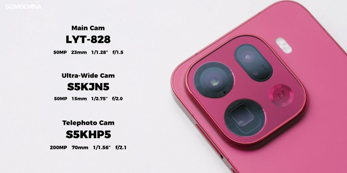 Thông số hệ thống camera sau của OPPO Find X9 Pro