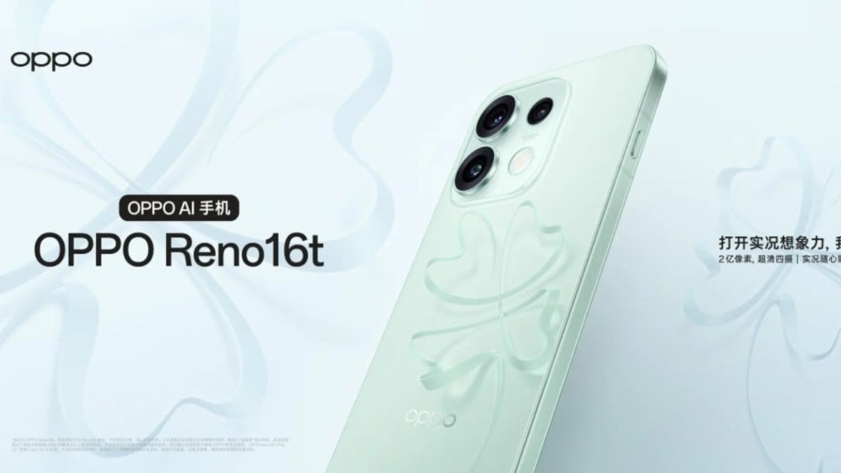 OPPO Reno16t ra mắt: Pin khủng 6700mAh, camera 200MP, giá siêu êm