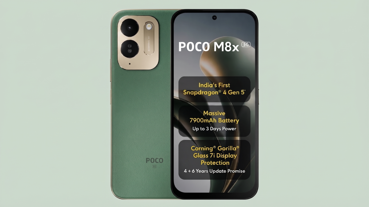 POCO M8x 5G ra mắt: Pin khủng 7,900mAh, chip Snapdragon 4 Gen 5 cực mượt, giá từ 5.72 triệu đồng