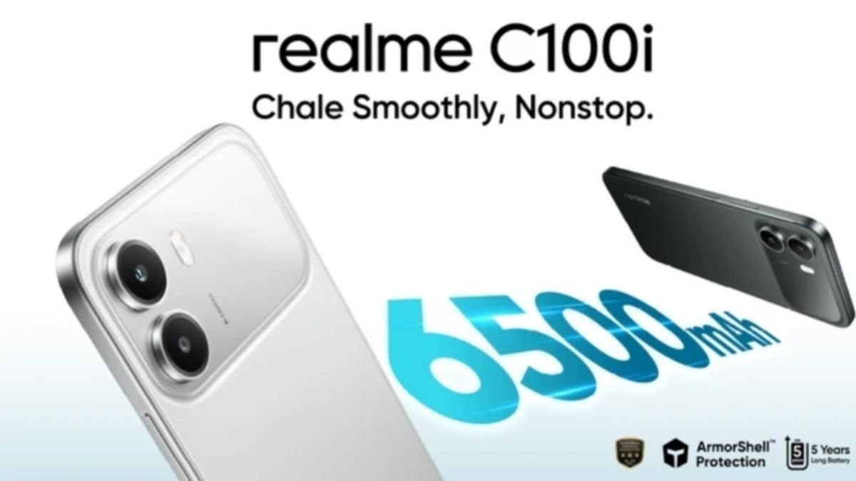 realme C100i ra mắt: Pin khủng 6,500 mAh xài 5 năm, màn 120Hz, giá chỉ 4.09 triệu đồng