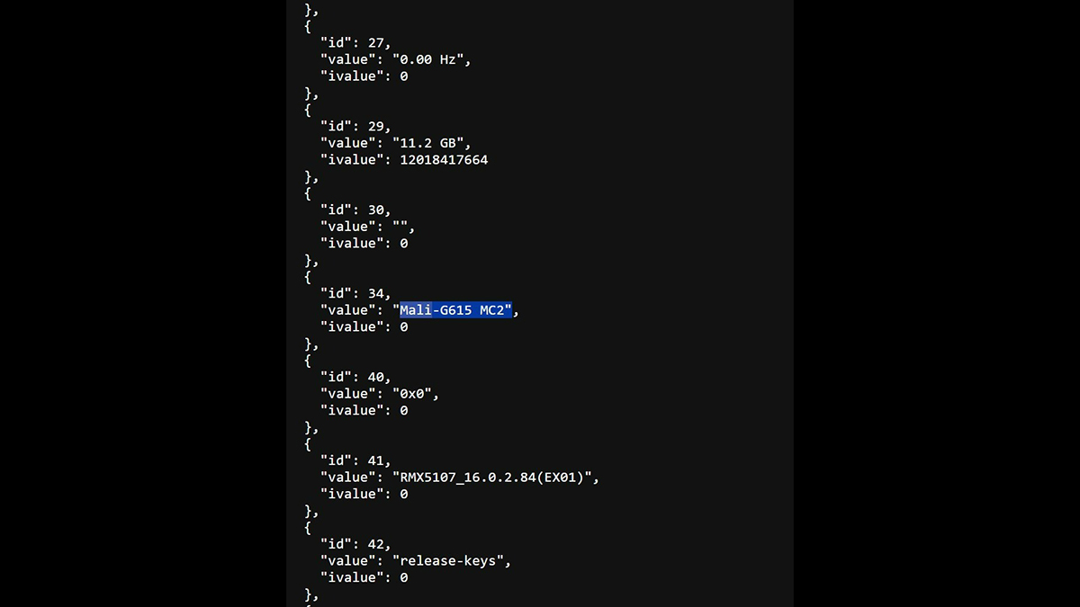 Dữ liệu CPU và GPU từ Geekbench cho thấy realme P4 Power sẽ được cung cấp sức mạnh đến từ SoC Dimensity 7400