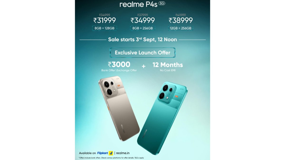 realme P4s 5G có giá phải chăng