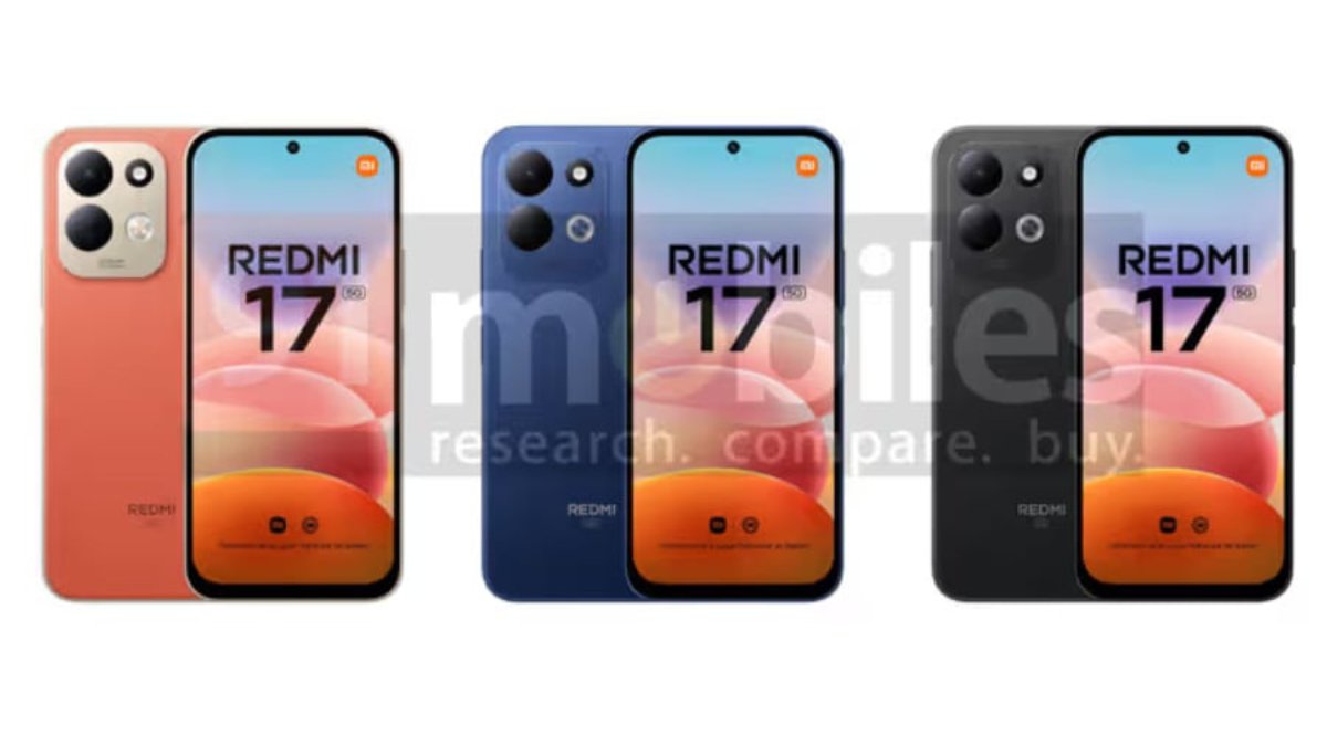 Redmi 17 5G lộ ảnh render: Pin 7,500mAh cực khủng, có cả đèn LED RGB