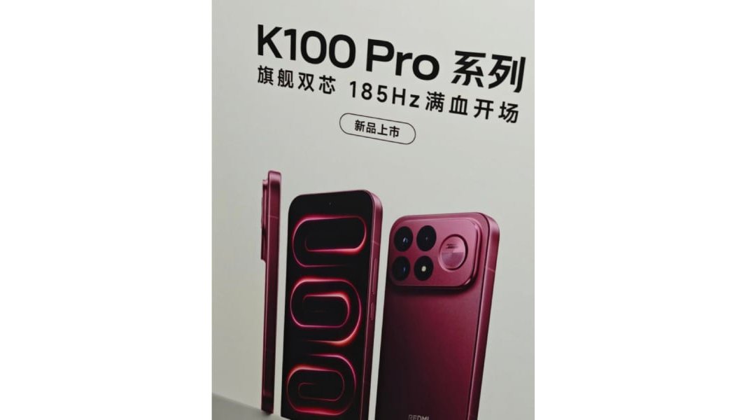 Poster quảng cáo Redmi K100 Pro