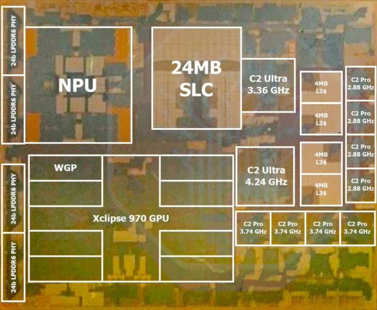 Hình ảnh được cho là của chipset Exynos 2700