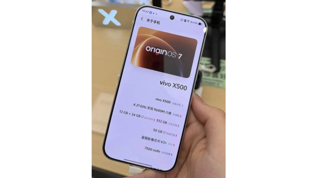 Ảnh trên tay vivo X500