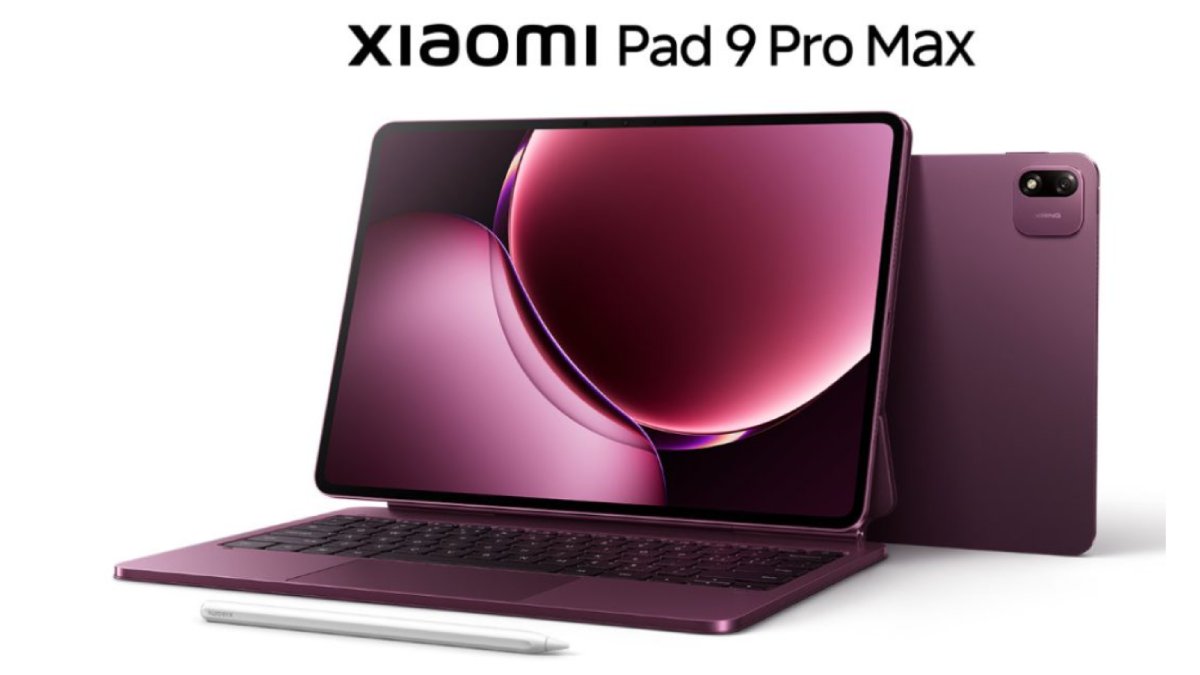 Xiaomi Pad 9 Pro Max ra mắt: Màn hình 3.4K 144Hz, pin khủng 12000mAh, giá từ 18.66 triệu đồng
